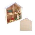 Jucarie pentru landou/carucior, Hanah Home, House Game, 59x60x25 cm, Multicolor