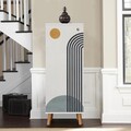 Pantofar, Vella, Vegas, 50x135x38 cm, PAL, Alb