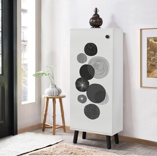 50x135x38 cm, Alb;Negru