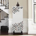 Pantofar, Vella, Vegas, 50x135x38 cm, PAL, Alb/Negru
