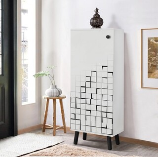 50x135x38 cm, Alb;Negru