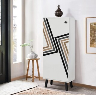 50x135x38 cm, Alb;Negru