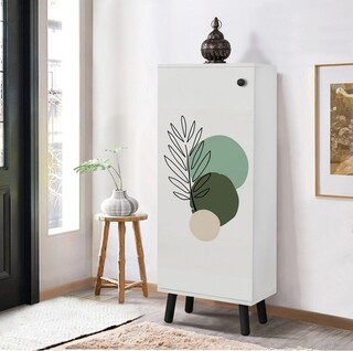 50x135x38 cm, Alb;Negru