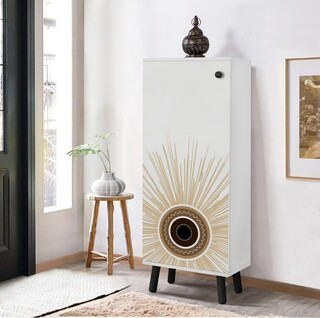 50x135x38 cm, Alb;Negru