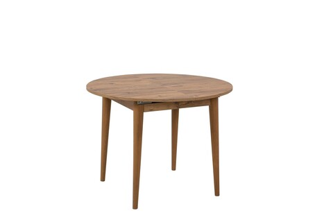 Masa extensibila, Vella, Vina, 100x75x100 cm, PAL, Maro