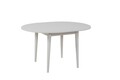 Masa extensibila, Vella, Vina 139, 100x75x100 cm, PAL, Alb