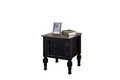 Noptiera, Ephelia, Ada Nightstand, 50x40x52 cm, MDF , Negru