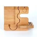 Organizator de birou, Evila Originals, Pho001, 25x22x16 cm, Lemn masiv, Lemn