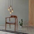 Scaun, Hanah Home, Albero43, Nuc / Negru / Alb