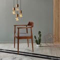 Scaun, Hanah Home, Albero43, Nuc / Negru / Alb