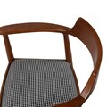 Scaun, Hanah Home, Albero43, Nuc / Negru / Alb