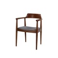 Scaun, Hanah Home, Albero43, Nuc / Negru / Alb