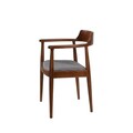 Scaun, Hanah Home, Albero43, Nuc / Negru / Alb