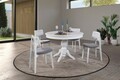 Set masa extensibila si 4 scaune, Hanah Home, Albero153, Natural