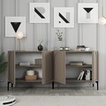 Consola, Hommy Craft, Lyon 79, 180x79x35 cm, PAL, Atlas / Negru