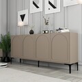 Consola, Hommy Craft, Lyon 79, 180x79x35 cm, PAL, Atlas / Negru