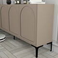 Consola, Hommy Craft, Lyon 79, 180x79x35 cm, PAL, Atlas / Negru