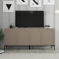 Consola, Hommy Craft, Lyon 79, 180x79x35 cm, PAL, Atlas / Negru