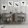 Consola, Hommy Craft, Lyon 80, 180x80x35 cm, PAL, Atlas / Aur