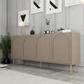 Consola, Hommy Craft, Lyon 80, 180x80x35 cm, PAL, Atlas / Aur