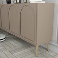 Consola, Hommy Craft, Lyon 80, 180x80x35 cm, PAL, Atlas / Aur