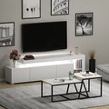 Set mobilier living, Inarch, Beliz, PAL, Alb