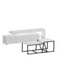 Set mobilier living, Inarch, Beliz, PAL, Alb