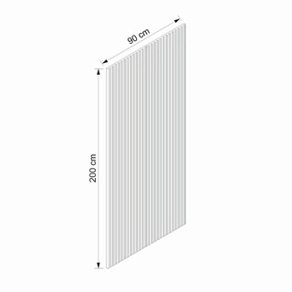 90x200x2 cm, Maro