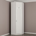 Dulap pentru haine, Minerva, Kale White, 74x235x52 cm, PAL, Alb
