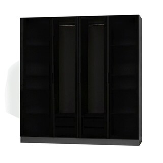 180x190x52 cm, Antracit;Negru