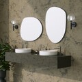 Oglinda decorativa, Neostill, Gusto Mirror, MDF , Negru