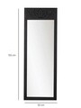 Oglinda Cheval, Neostill, Lotus, 55x155x2 cm, Lemn, Antracit