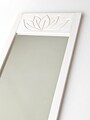 Oglinda Cheval, Neostill, Lotus, 55x155x2 cm, Lemn, Alb