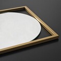 Oglinda decorativa, Neostill, Henri, 40x167 cm, MDF , Auriu