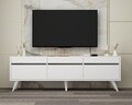 Comoda TV, Odessa, River, 150x30x48 cm, PAL, Alb