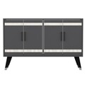 Comoda TV, Odessa, İlda, 120x30x80 cm, PAL, Antracit