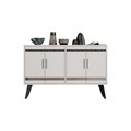 Comoda TV, Odessa, İlda, 120x30x80 cm, PAL, Alb