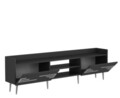 Comoda TV, Olivia, Adriana, 183.6x29.6x52.6 cm, PAL , Antracit