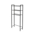 Raft pentru baie, Puqa Design, Otis, 52x150x24 cm, Metal, Negru
