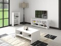 Set mobilier living, Puqa Design, Pera, PAL, Alb