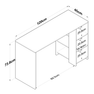 120x73 cm, Maro;Antracit