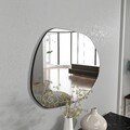 Oglinda decorativa, Siam, Liora, 55x75x2 cm, MDF , Transparent