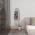 Oglinda Cheval, Siam, Venti, 40x120x2 cm, MDF , Transparent