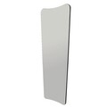 Oglinda Cheval, Siam, Vitros, 55x150x2 cm, MDF , Transparent/Negru