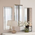 Set oglinzi decorative (3 bucăți), Siam, Mini Buhem, MDF , Transparent