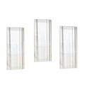 Set oglinzi decorative (3 bucăți), Siam, Mini Neom, MDF , Transparent