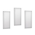 Set oglinzi decorative (3 bucăți), Siam, Mini Neom, MDF , Transparent