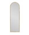 Oglinda decorativa, Siam, Emma, 50x160x2 cm, MDF , Natural