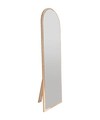 Oglinda decorativa, Siam, Emma, 50x160x2 cm, MDF , Natural