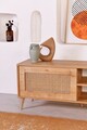 Comoda TV, Wolina, Hazeran 140, 138x55x41 cm, PAL, Stejar